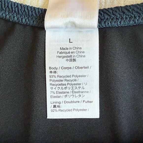 NWT J. Crew Textured High-rise Cheeky Bikini Bottom Deep Midnight Navy Size L - Picture 7 of 10